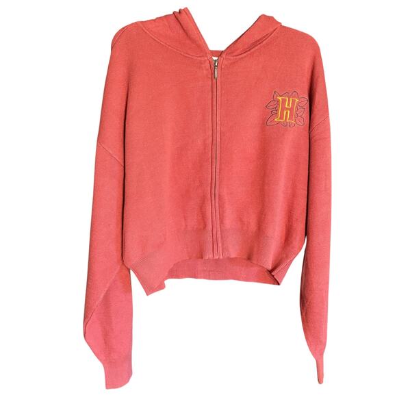 NWT Honor the Gift Cotton Blend Dark Salmon-ish/Orangish Sweatshirt Size Medium - Picture 1 of 8